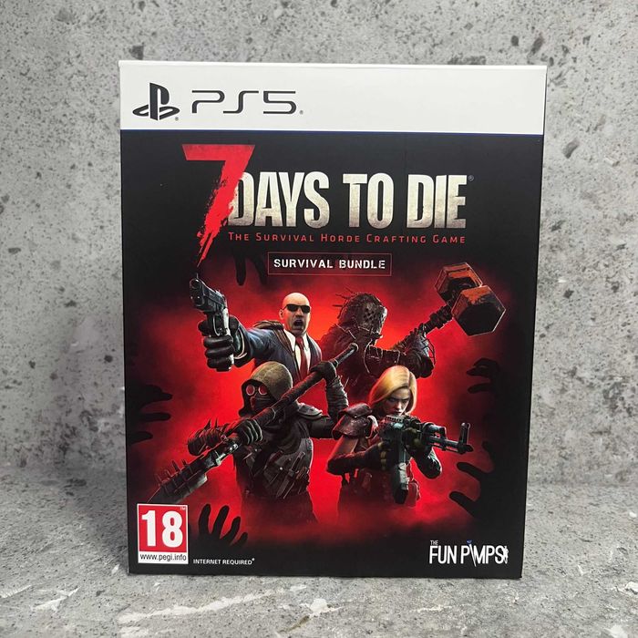 7 Days to Die Survival Bundle PS5 | Edycja Specjalna z Dodatkami | Stan Kolekcjonerski