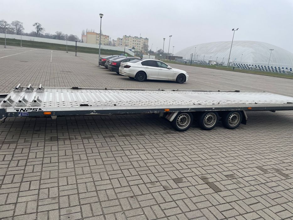 NPS L0235 - przyczepa na dwa auta