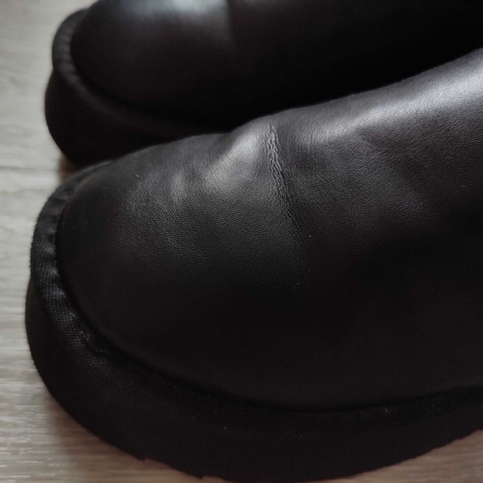 Зимові черевики шкіряні