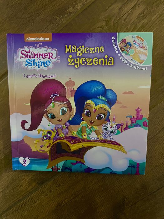 Książka Książeczka z płytą DVD Shimmer and Shine z