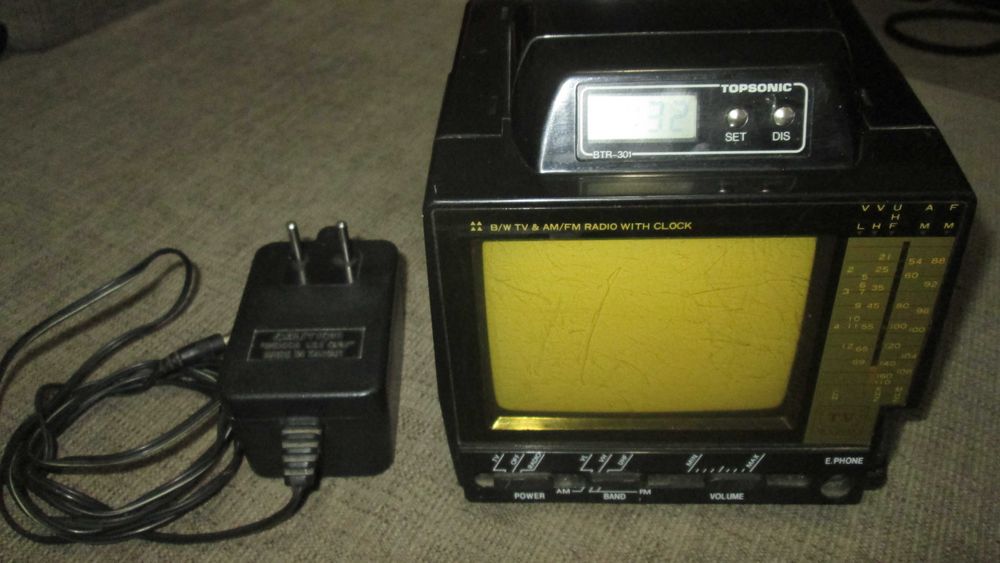 TV/RÁDIO portátil  anos 80