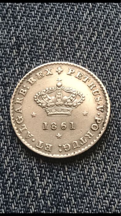 Moedas de prata da monarquia