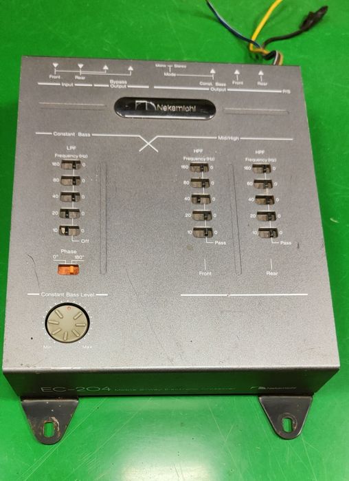 Nakamichi ec-204 crossover Hi-end, Japan, zwrotnica