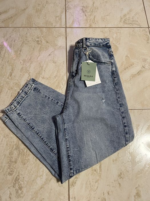 Nowy model jeansy damskie msara nowe z metkami rozmiar M