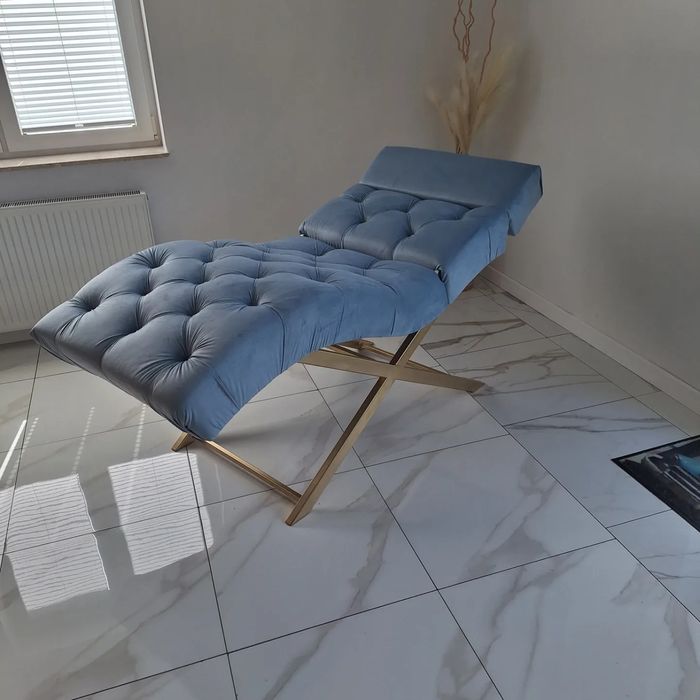 łóżko kosmetyczne, Lezanka do rzęs, Łóżko anatomiczne. Fotel kosmetycz