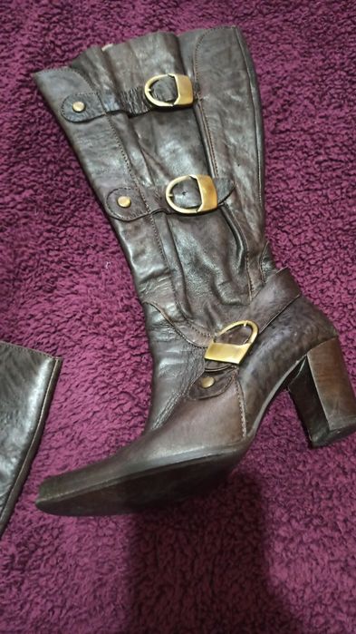 Bota senhora pele, fabrico portugues