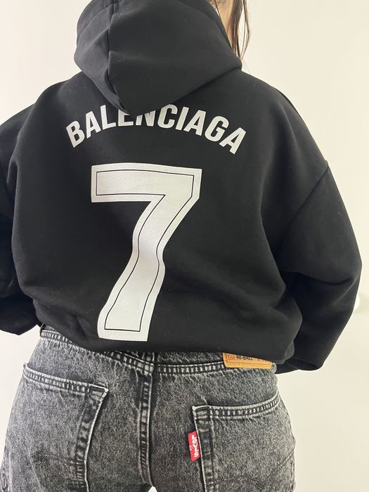 Bluza z kapturem Balenciaga  unisex oversize