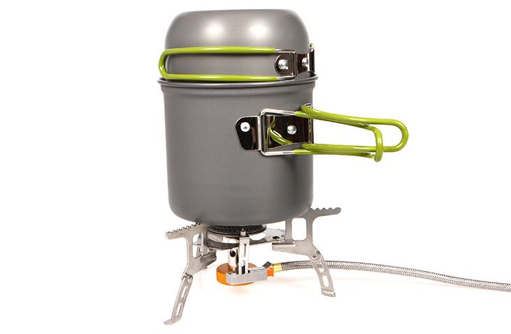 Легкий туристичний посуд з анодованого алюмінію. Посуда котелок.