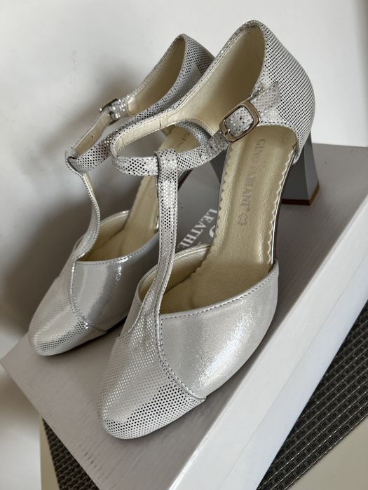 Buty ślubne prawdziwa skóra