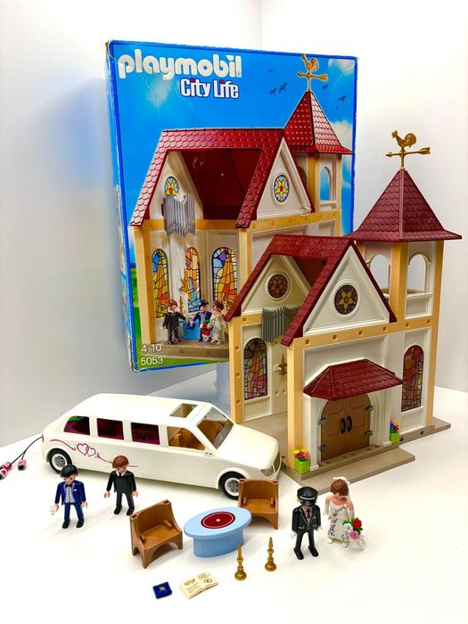 Kościół playmobil 5053 Romantyczny ślub w kościele Luzyna ślubna 9227