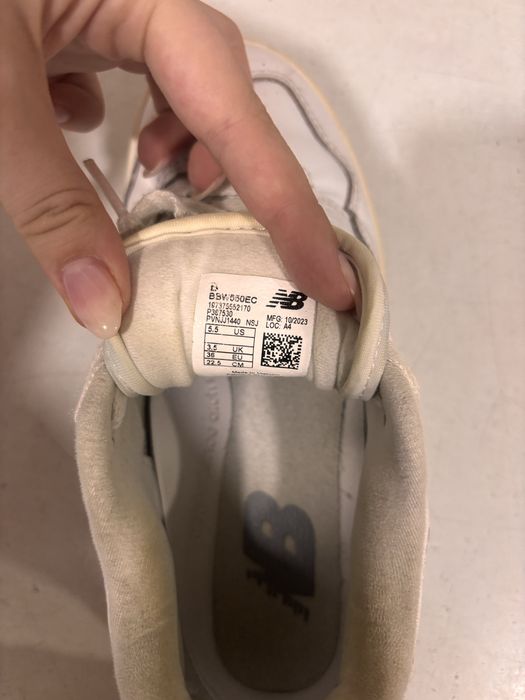 Sapatilhas New Balance 550 Brancas