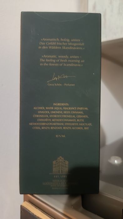 Парфумована вода Gritti Macrame, одеколон Maurer & Wirtz  4711