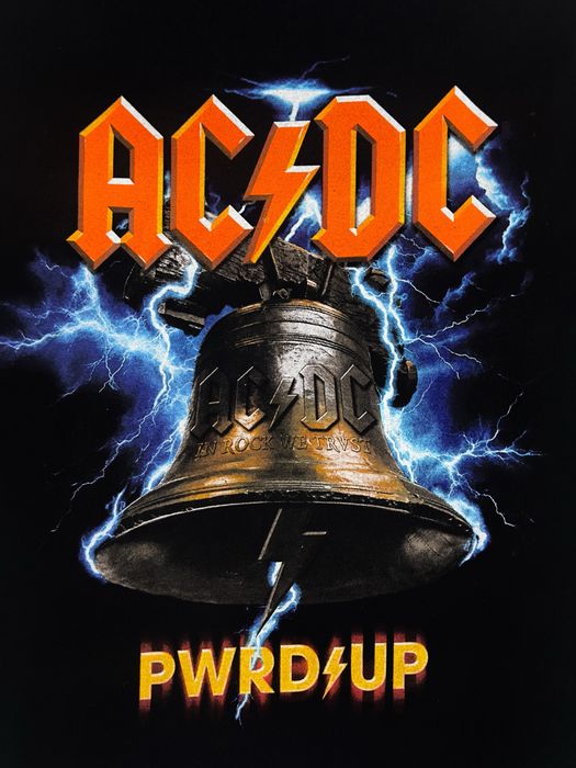 Футболка AC/DC Mrch Tour Rock Pwrd Up EU 2024