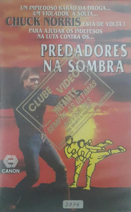 22° Pack de 8 filmes VHS.