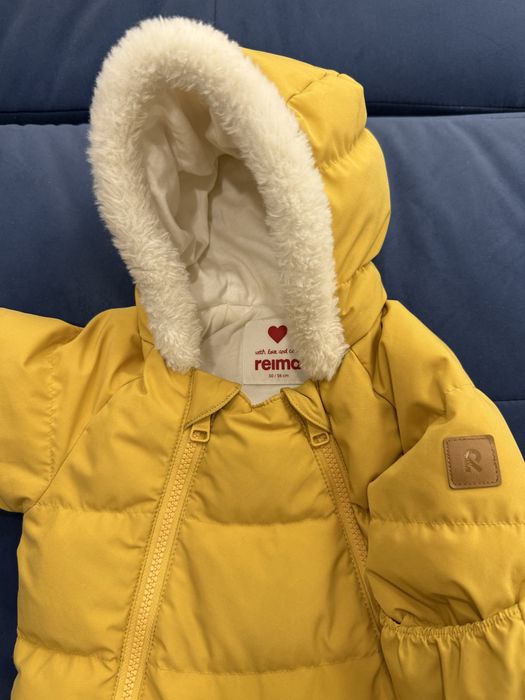 Reima пуховий конверт комбінезон
