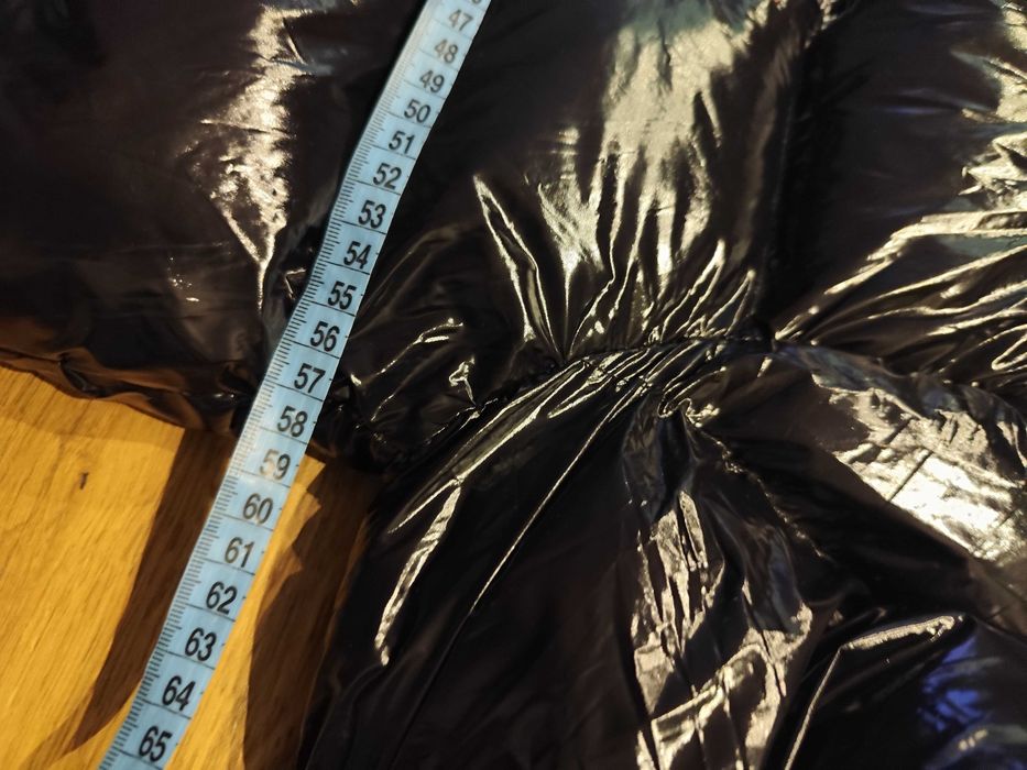 Nowa męska kurtka zimowa puchowa Polo Ralph Lauren M/L czarna połysk