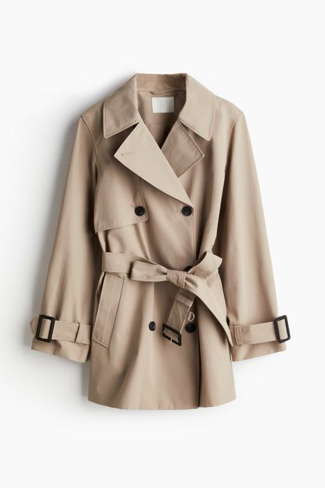 Короткий тренч H&M розмір S