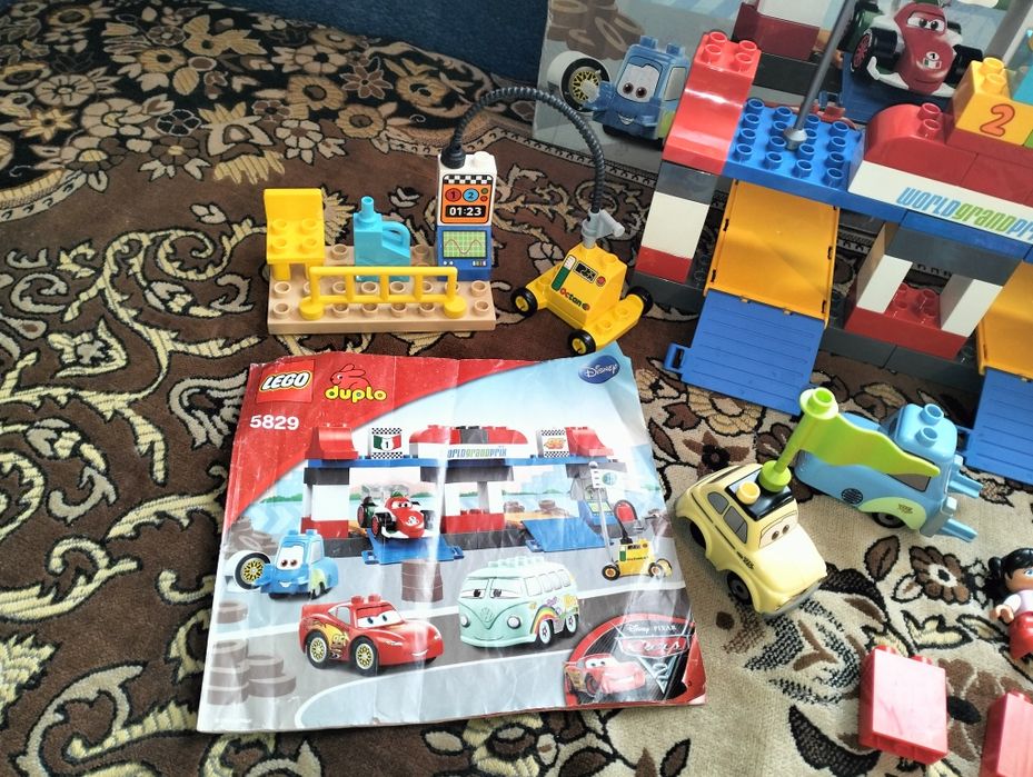 Набір серії Маквін Lego Duplo конструктор 8 шт. в наборі