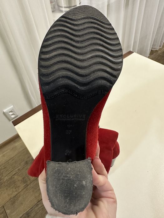 Замшеві ботфорти зимові