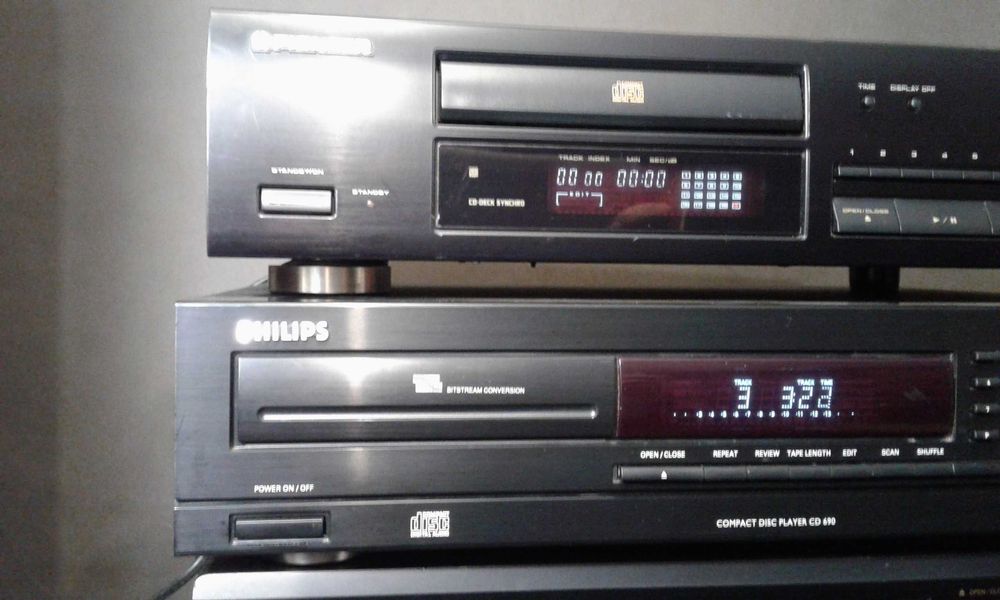 TECHNICS ,denon, philips ,pioneer zestaw stereo cd