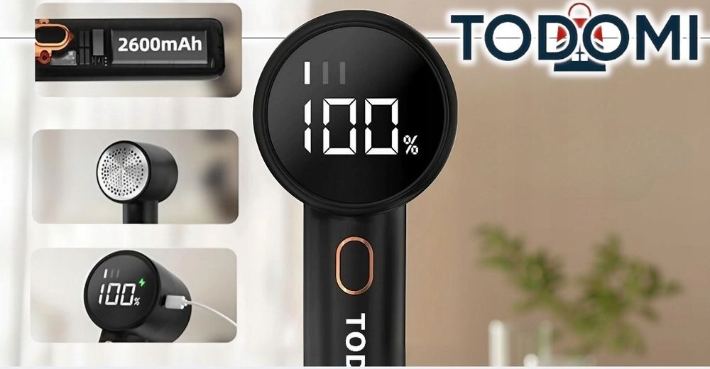 GOLARKA do ubrań swetrów wyświetlacz LED Ładowanie USB MOCNA