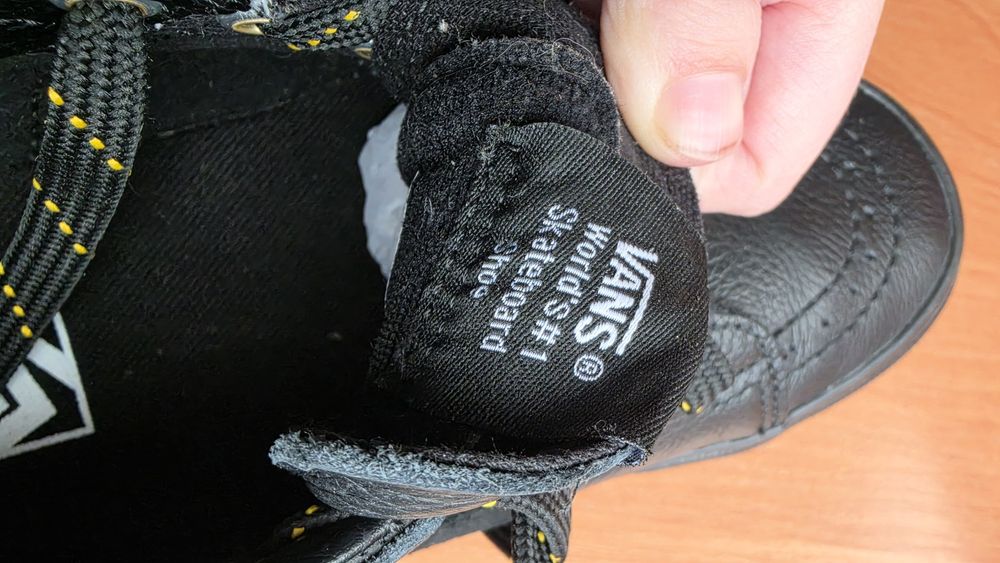 Чорні кеды Vans оригінал