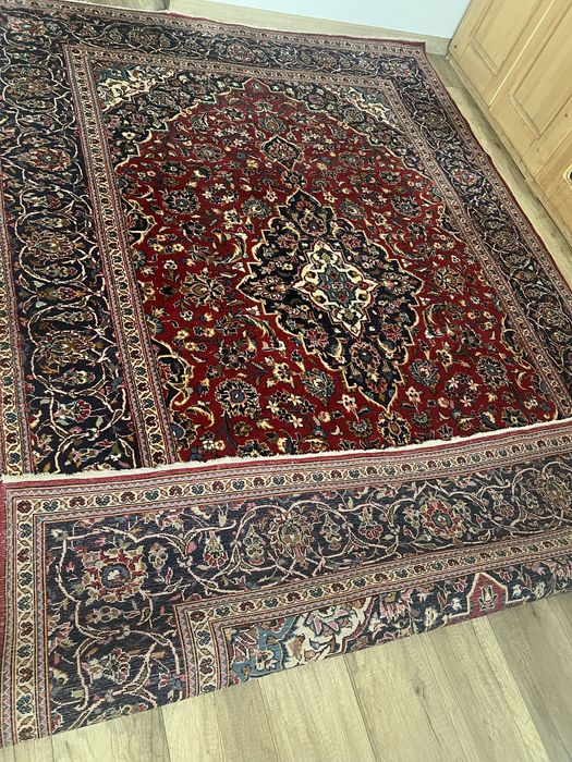 dywan perski 200x300 cm • Wełna • Styl Keshan • Salonowy Klasyk Vintage