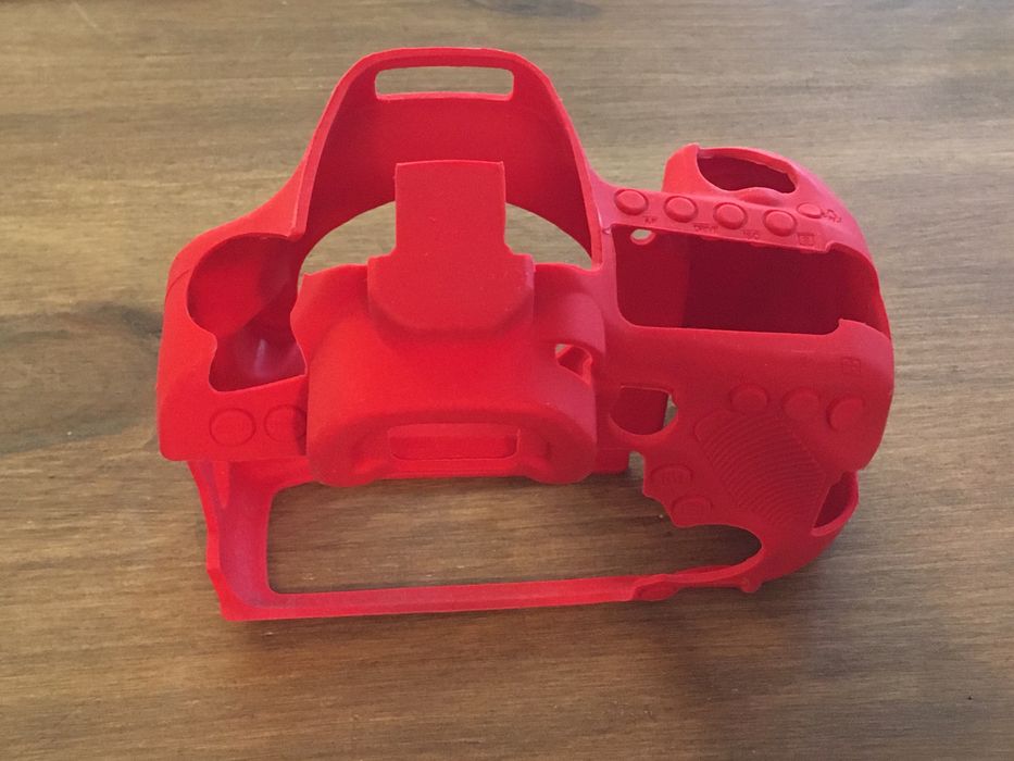 Armadura de Silicone para Canon 80D