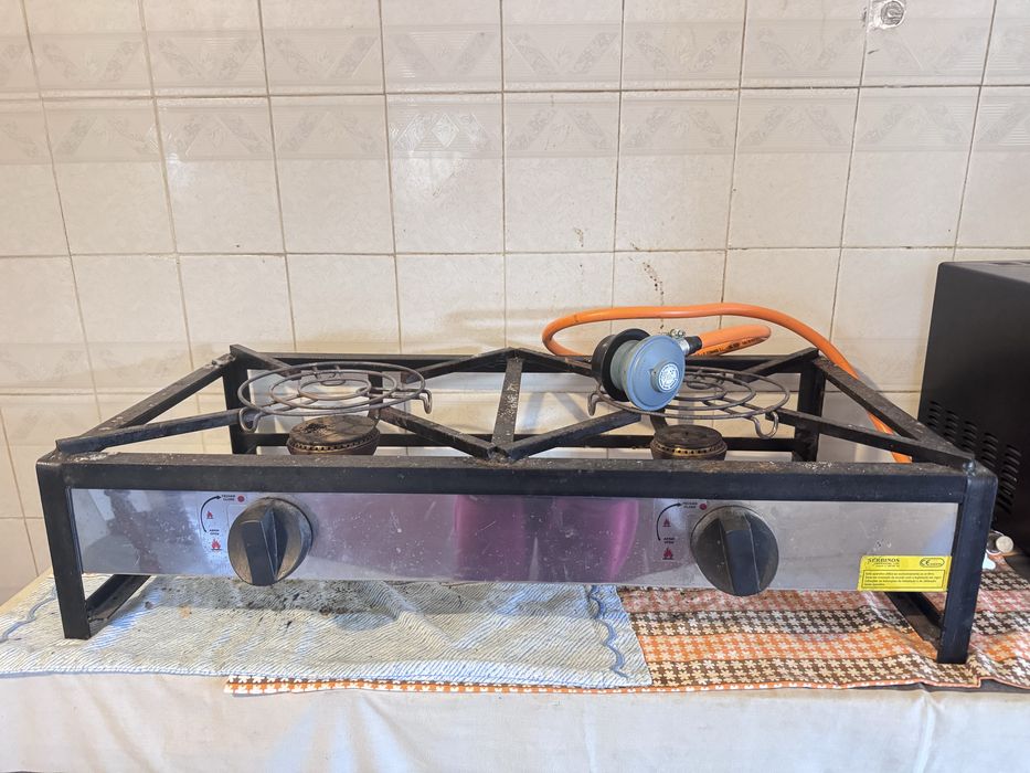 Fogao 2 bocas industrial