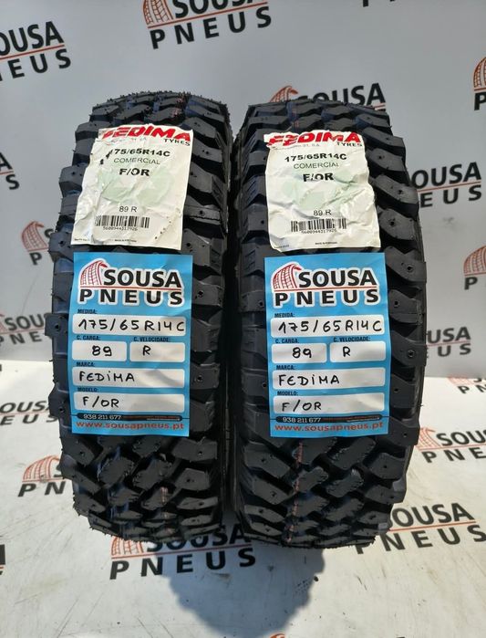 2 pneus 4x4 TT  fedima varias medidas 13 e 14 - Oferta dos portes