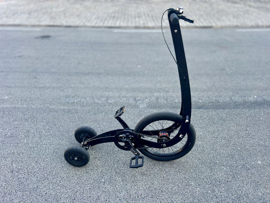 Bicicleta Halfbike 3 — treino completo: cycling, skiing, eliptical