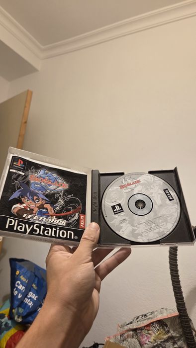 Beyblade Let It Rip — PlayStation 1 PAL, Com Caixa