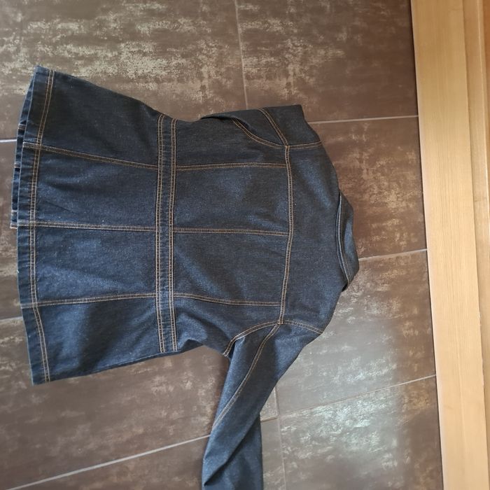 Denimowa bluza czarna