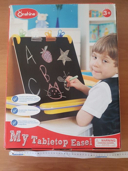 Tablica dwustronna z akcesoriami