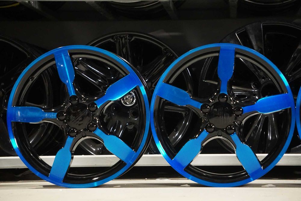 Alufelgi oryginał Seat 5x112 7Jx17 et56 cb57,1mm candy blue cnc