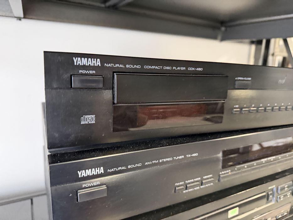 Wieża Yamaha AX-570, XV-521, TX-480, CDX-480, Sprawny zestaw, Wroclaw