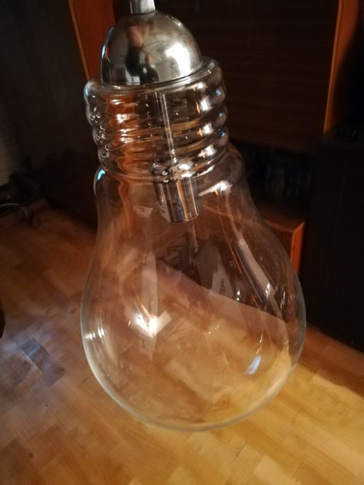 Lampa żarówka duża