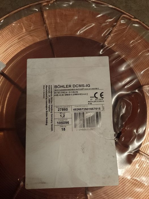 Drut spawalniczy Bohler DCMS-IG