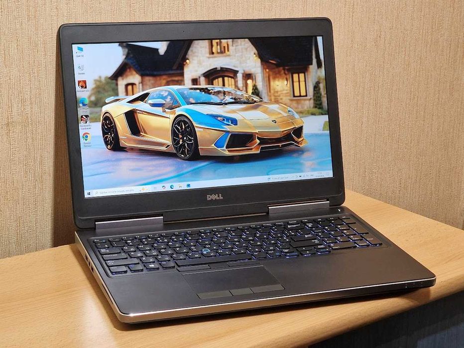 Ігровий ноутбук Dell Precision 7510 Nvidia Quadro M1000M Intel Core i7-6820HQ RAM 16Gb SSD 512Gb Батарея 9 годин, нова оригінальна батарея