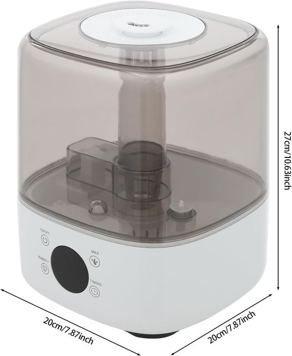 Humidificador de Ar Ultrassónico Inteligente com Comando!