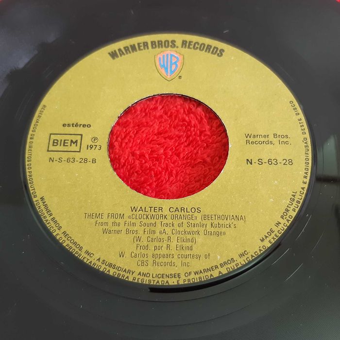 Disco Vinil Single Walter Carlos - A Clockwork Orange