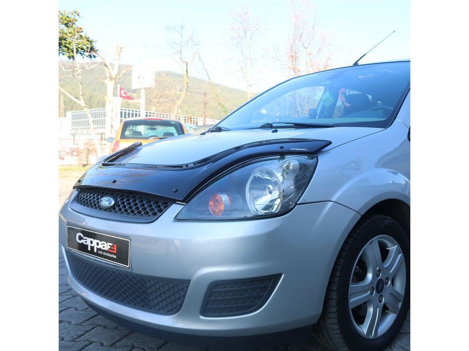 Ford Fiesta 2002-2008 Дефлектор капота EuroCap