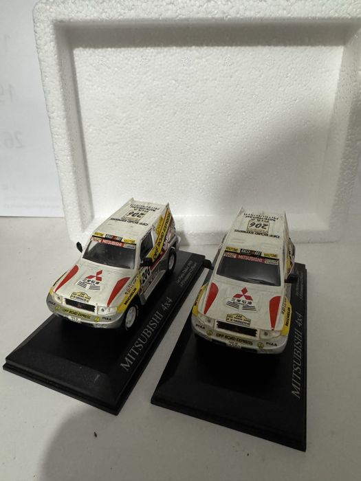 Miniaturas de rally Mitsubishi 1:43