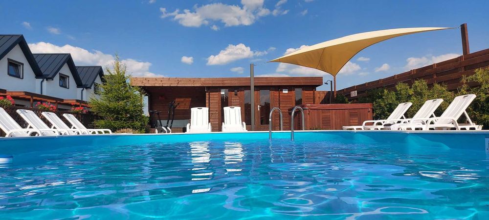 Domki w Łebie CORDEN Village basen, sauna, jacuzzi, boisko, szachy