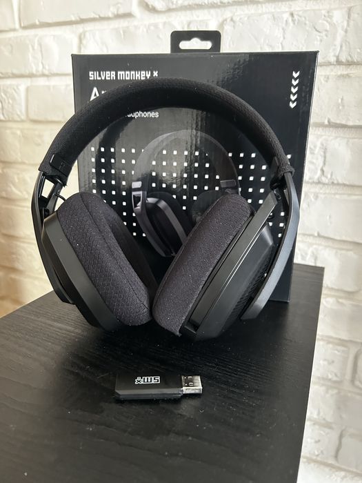 Słuchawki bezprzewodowe Silver Monkey Arago