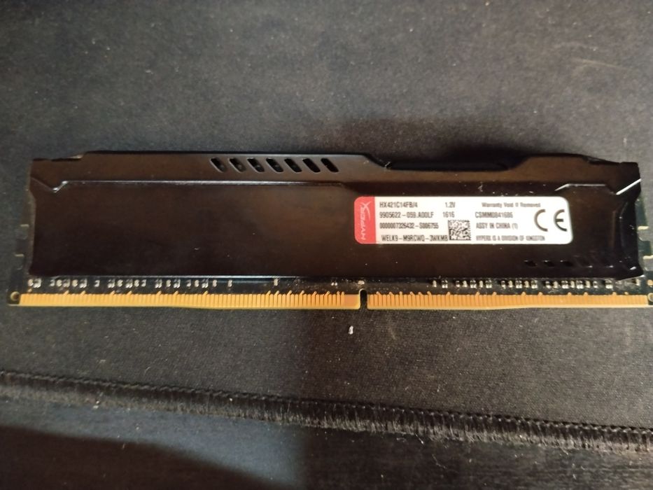 Ram HyperX 4GB 2133mhz cl14