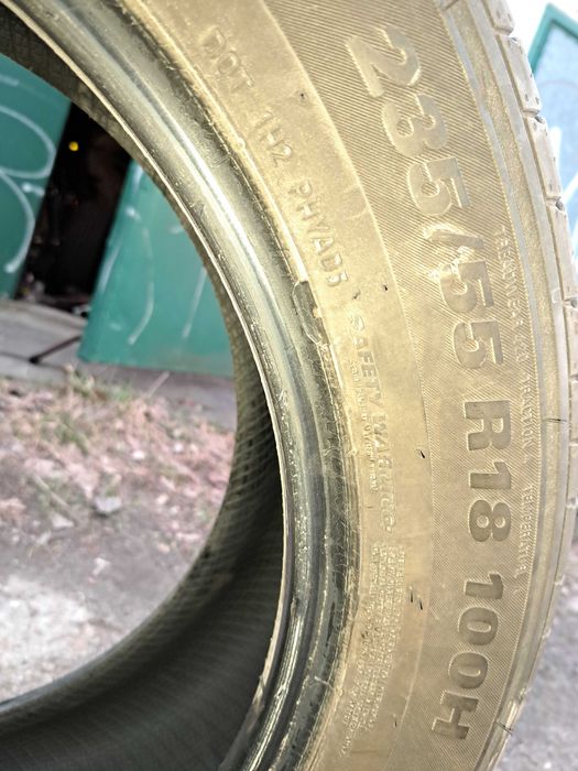 opona używana lato 235/55 R18 100h kumho crugen hp91