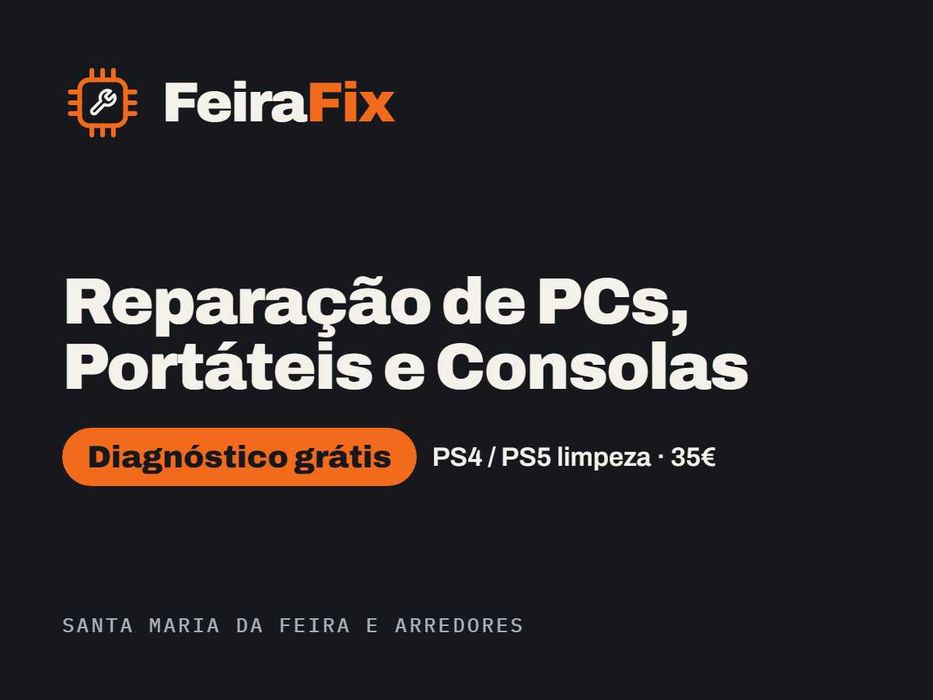 PC, Laptop, and Console Repair | Santa Maria da Feira