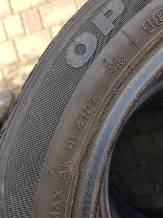 Hankook Optimo Резина  4шт 185 55 R15