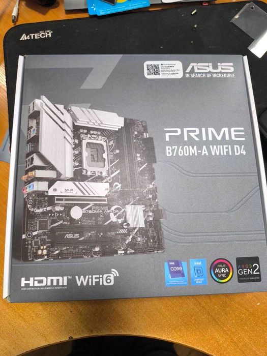 Материнская плата ASUS PRIME B760M-A WIFI D4